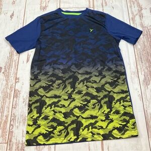 Old Navy Tee Shirt Active Go Dry Short Sleeve Camo Sz XL(14-16)
